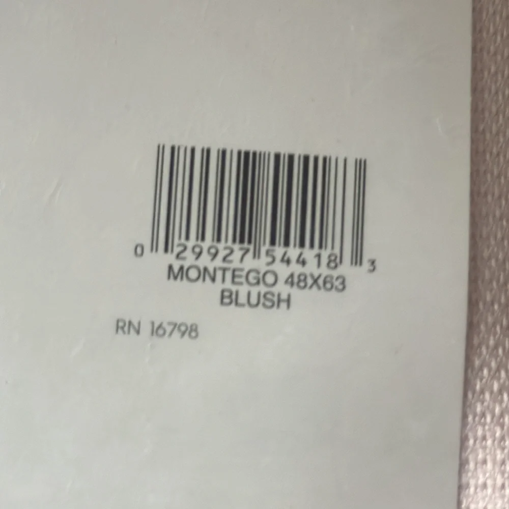 No 918 Curtains 63”. New. 2 Panels